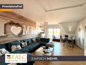 Preisreduzierung ! Geschmackvolle Dachgeschoss-Maisonette in zentraler Lage